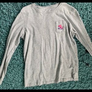 Youth XL grey vineyard vines long sleeve shirt